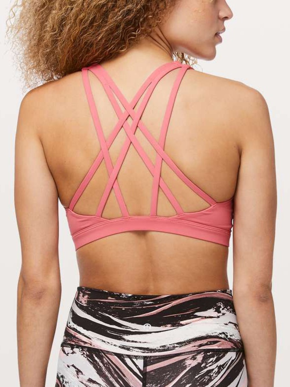 Lululemon Free To Be Serene Bra in Blush Coral